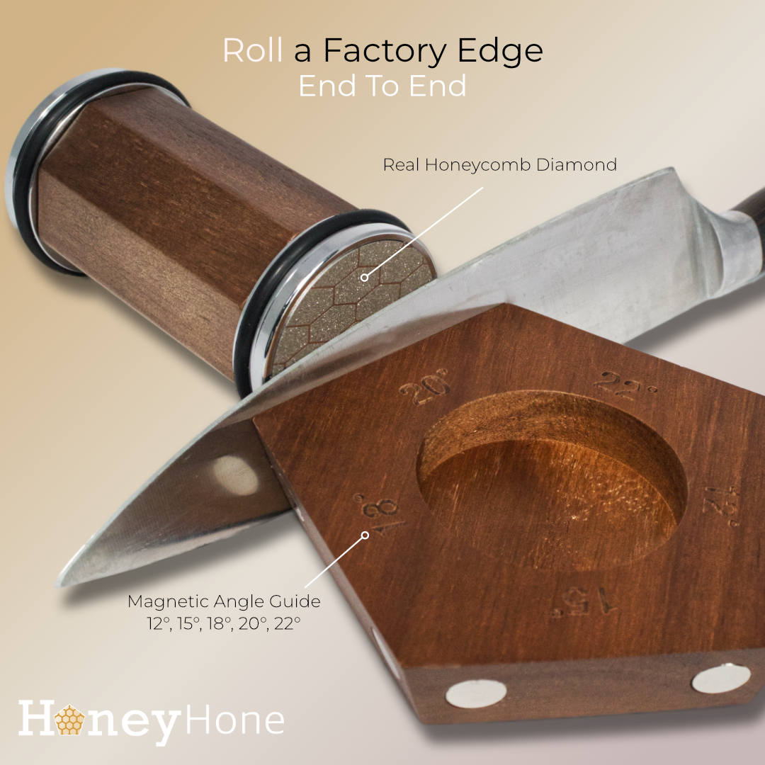 HoneyHone Rolling Knife Sharpening Kit