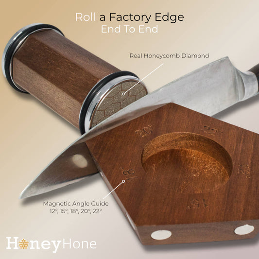 HoneyHone Rolling Knife Sharpening Kit